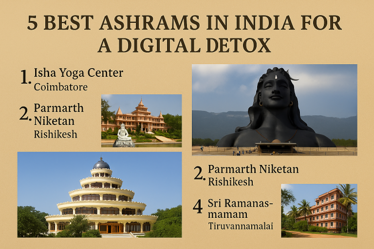 5 Best Ashrams in India for a Digital Detox